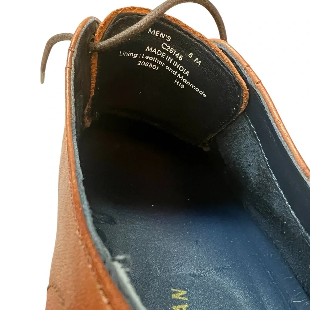 Cole‎ Haan Men's Jefferson Grand Cap Toe Oxford -British Tan - US 8M